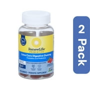 Renew Life Probiotic Digestive Gummies 48 Count (Pack Of 2)