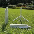 thumbnail image 5 of Beach Umbrella Stand Stable Parasol Support Stand Iron Sunshade Umbrella Rack for Garden, 5 of 5