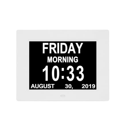 LED Electronic Digital Clock Elderly Calendar Music Alarm Clock Gift LED Electronic Digital Clock Elderly Calendar Music Alarm Clock Gift