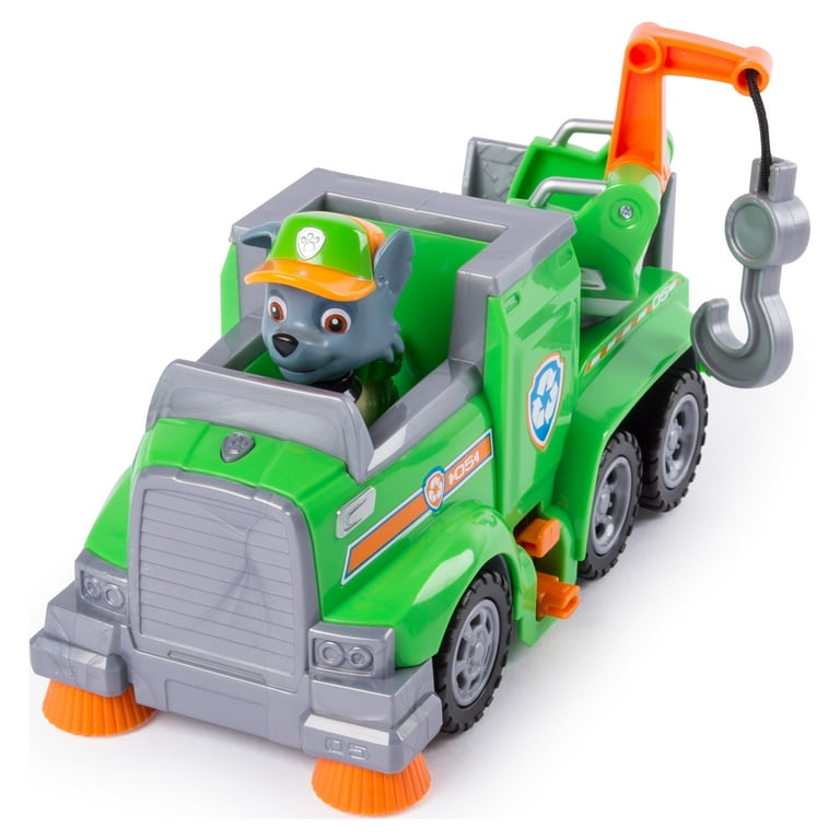  Paw Patrol Rocky's Recycling Truck, Vehicle & Figure : Toys &  Games