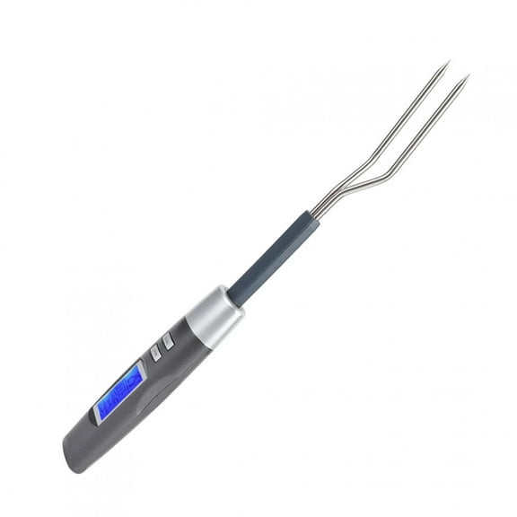 Digital Meat Thermometer Fork W/ LCD, Fast, Accurate Temp Readings For BBQ  Cooking