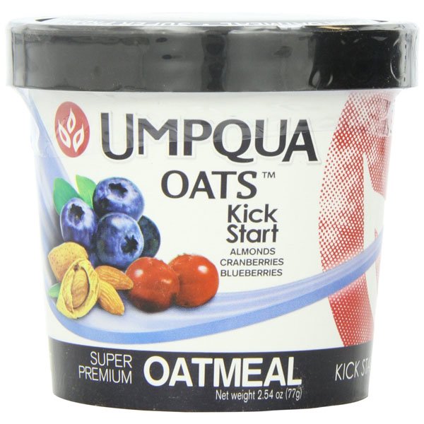 Umpqua Oats All Natural Oatmeal Kick Start 2.54 Ounce 12 Count