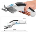 thumbnail image 3 of Electric Cloth Cutter High Speed Motor Portable Fabric Cutting Machine Handheld Paperboard Sponge Leather Rugs Carpet Trimmer, 3 of 7