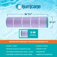 thumbnail image 3 of Hurricane 8 Pack HF7459-04P Platinum Purple Pool Filter Cartridge Replacement, 3 of 6