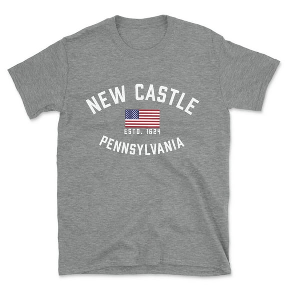 New Castle Pennsylvania Patriot Men's Cotton T-Shirt