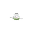 thumbnail image 2 of Unique Bargains 4mm Spacer Beads, 100pcs Bead Spacers Rhinestone Round Bulk Beads for Jewelry Making, Green, 2 of 5