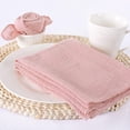 thumbnail image 6 of Xukmct Pack of 6 Cloth Napkins Washable Napkins Solid Color Table Napkin for Wedding Party Restaurant Dinner, 16 x 16 Inch, 6 of 7