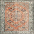 thumbnail image 1 of Ahgly Company Indoor Square Traditional Tan Brown Persian Area Rugs, 4' Square, 1 of 6