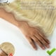 thumbnail image 5 of Cabello humano virgen liso rubio BEEOS 613 con encaje frontal, 14 pulgadas, 5 of 8