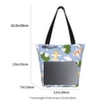 thumbnail image 3 of Balery Colorful Koi Fish Bolsa de Hombro con Diseño, Bolsa Grande y Duradera, Bolsa Versátil para Compras, 3 of 6