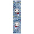 thumbnail image 2 of SAFAVIEH Carousel Kids Happy Sloth Astronaut Runner Rug, Blue/Gray, 2' x 8', 2 of 10
