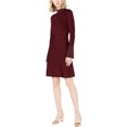 thumbnail image 1 of I-N-C Robe Chandail Cloutée pour Femmes, Rouge, Très Grand, 1 of 1