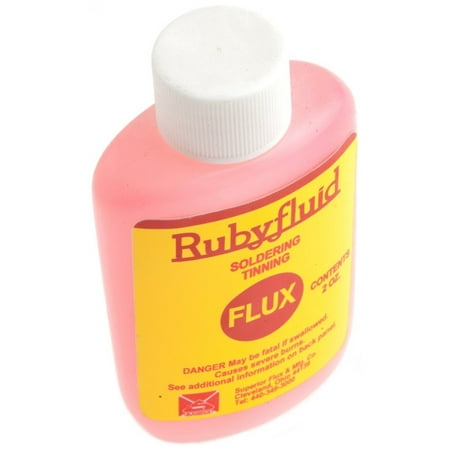Forney 38120 Ruby Fluid Soldering Liquid Flux, 2 Oz