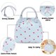 thumbnail image 2 of Bolsa de almuerzo Bluboon, aislante de pana, reutilizable, de gran capacidad, 2 of 9