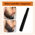 thumbnail image 4 of Beard Pen Filler Long Lasting Beard Pencil Styling Grooming Tool for Men 1.5ml Cream Easy Application Look, 4 of 7