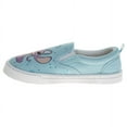 thumbnail image 4 of Disney Stitch and Angel Girls Slip On Low Top Canvas Sneakers. (Little Kids) Blue Pink, Size: 12, 4 of 7