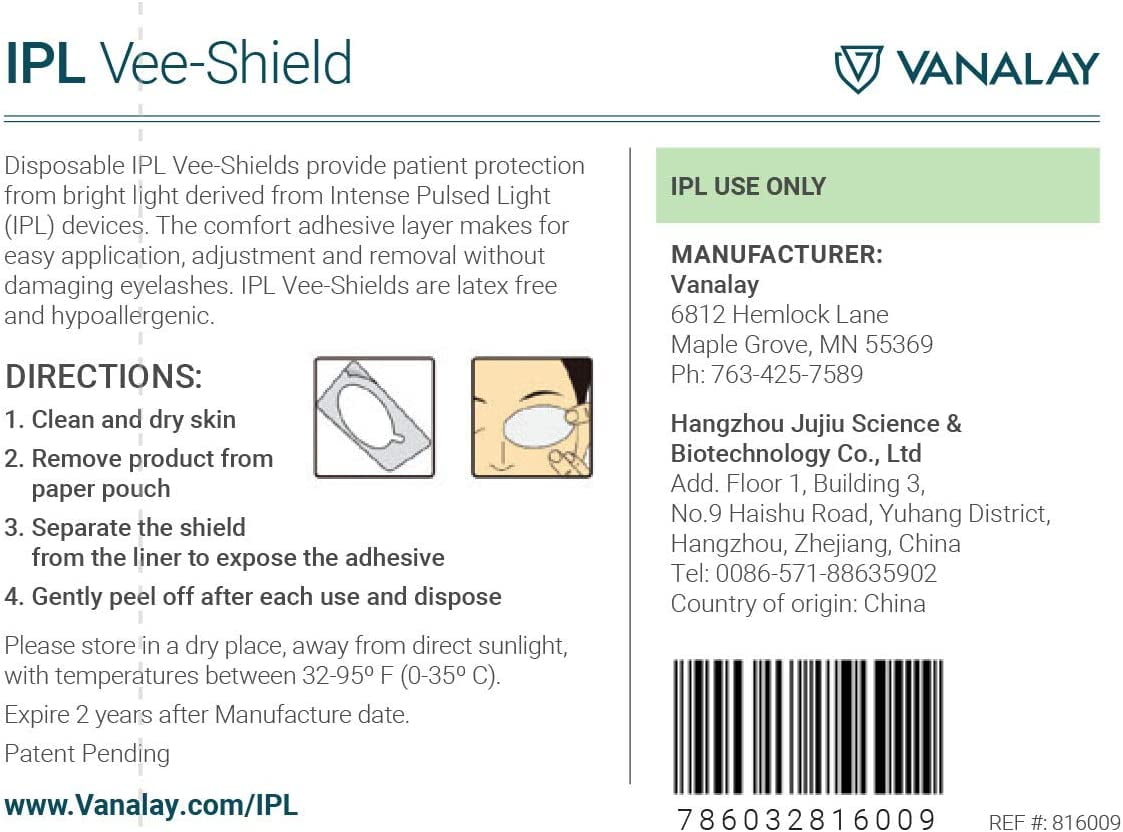 Vee-Shield IPL Eye Protector , 50 Ct
