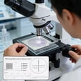 thumbnail image 6 of Clear Film Calibration Tool for Microscopes 0.1mm Calibration Ruler Slide for Student and Professional Use, 6 of 8