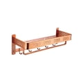 thumbnail image 2 of Toallero para baño y lavabo, extra grueso, resistente, no requiere montaje, soporte para almacenamiento de toallas, toallero con estante para cocina Dorado Soledad Estante de toallas, 2 of 10