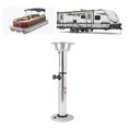 thumbnail image 3 of Telescopic Table Pedestal Leg, Aluminum Alloy Versatile Detachable Easy Assembly RV Table Pedestal Leg Base Stand  for Boat, 3 of 7