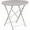 Light Gray, variant on Flash Furniture Oia Commercial Grade 30" Round Sky Blue Indoor-Outdoor Steel Folding Patio Table