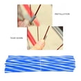 thumbnail image 3 of 72Pcs/Pack Motorcycle Dirt Bike Wheel Spoke Protector Cover Guard WrapBlue and White, 3 of 8