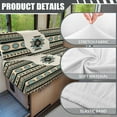 thumbnail image 6 of Yuyamidu Aztec Ethnic Gemoetric RV Dinette Cushion Covers Soft RV Couch Cushion Covers Breathable Loveseat Sofa Chair Furniture Protector for RV Camper Accessories, 6 of 7