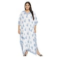 thumbnail image 4 of Oussum Women Plus Size Kaftans Polyester Long Maxi Caftan Gown Evening Casual Dress Online, 4 of 8
