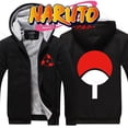 thumbnail image 1 of Akatsuki Naruto Luminous Sweatshirts Hoodies Fleece Oversized Hooded Thick Uchiha Sasuke Jacket Men Personality Outerwear CoatS Gao Jinjia LED, 1 of 2