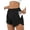 Black, variant on Rosvigor Women Shorts High Waisted Running Shorts Casual Workout Shorts with Pocket