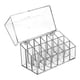 thumbnail image 2 of Organizador de ligaduras Hugo Estuche de limpieza acrílico transparente con tapa, 2 of 10