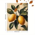 thumbnail image 3 of Qisvanset 12x16 Inch Framed Canvas Wall Art Fresh Lemon Fruit Botanical Trendy Kitchen Apartment Wall Poster, 3 of 8