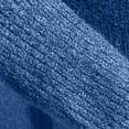 thumbnail image 3 of safuny Men's Loose Tops Cotton Big&Tall Fashion Outwear Solid Color Pullover Long Sleeve Shirts Casual Knitted Sweaters V Neck Sweatshirts Button Blue L, 3 of 5