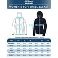 thumbnail image 4 of Off Road Ventures Women’s Softshell Jacket Fleece Lined Waterproof Lightweight Windbreaker Insulated Coat with Hood, 4 of 7
