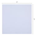 thumbnail image 6 of Unique Bargains 12Pcs Cotton Washable Reusable Events Cloth Napkins Sky Blue 16x16inch, 6 of 6