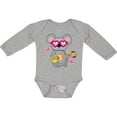thumbnail image 3 of Inktastic Koala Cute Girls Guitar Girls Long Sleeve Baby Bodysuit, 3 of 5