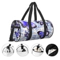 thumbnail image 5 of Haiem Butterflies Pattern Gym Bag for Women Men, Waterproof Travel Duffel Bags, Personal Item Travel Bag Weekender Bag with Shoes Compartment & Wet Pocket, 5 of 8