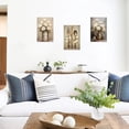 thumbnail image 3 of ZHONGYUTONG 3 Piece Canvas Wall Art for Kitchen Farmhouse Flowers Painting Retro Fork Knife Spoon Pictures Print Kitchenware Artwork for Dining Room Restaurant Framed (11.00" x 14.00" x 3PCS), 3 of 5