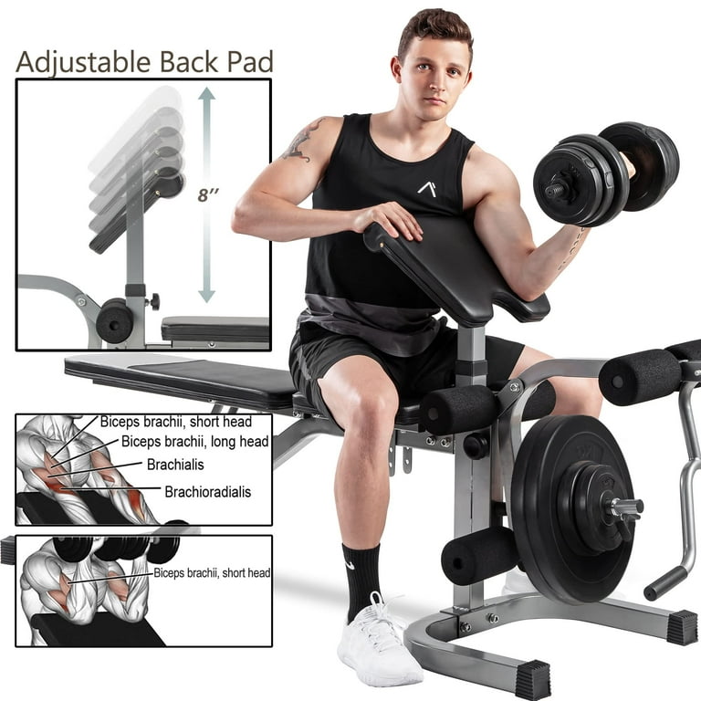 Weight bench for short legs sale