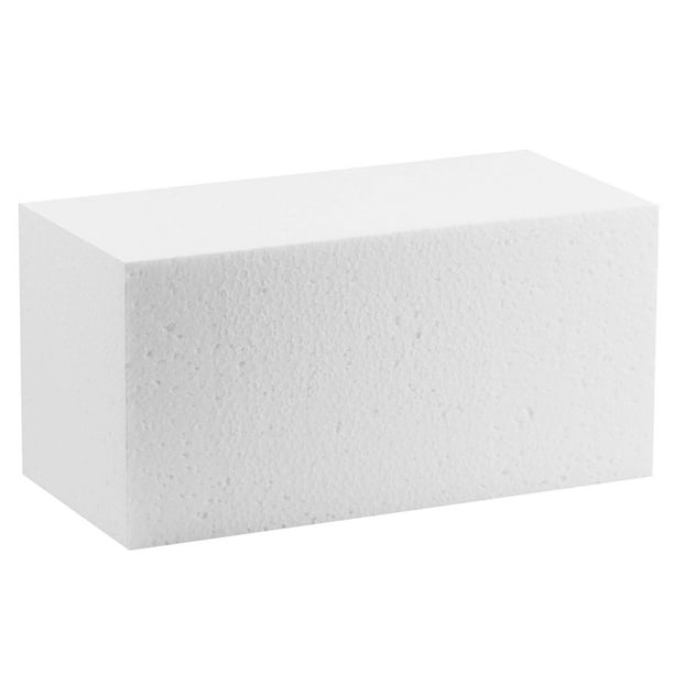 Hard Foam Craft Blocks / Cubes NonSquishy Polystyrene Bricks by MT