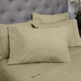 thumbnail image 3 of Sweet Home Collection 6 Piece Bed Sheets 1500 Thread Count Fine Microfiber Deep Pocket Set-EXTRA PILLOW CASES, VALUE, Full, Sage, 3 of 4