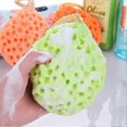 thumbnail image 2 of 3pcs Soft Body Bath Sponge Natural Fiber Texture Honeycomb Exfoliating - Body Cleanser For Adults And Children, 2 of 3