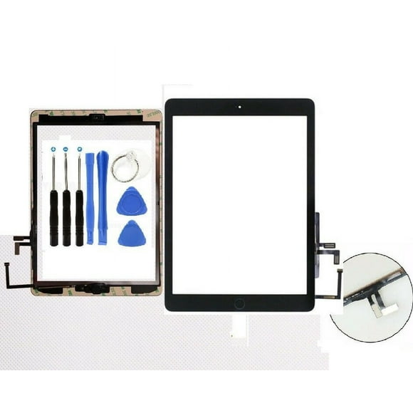 Screen Glass Digitizer replacement for iPad Air Black a1474 a1475 a1476