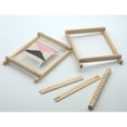 thumbnail image 3 of yotijay 8Pcs Traditional DIY Wooden Handloom Machine Weaving Knitting Loom Tools Set, 3 of 9