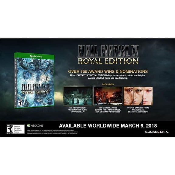 Final Fantasy XV Royal Edition, Square Enix, Xbox One, [Physical], 662248920801