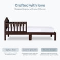 thumbnail image 4 of Dream On Me Sydney Toddler Bed, Espresso, 4 of 8