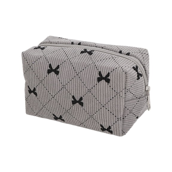 Stylish Emergency Girls School Cosmetic Bag with Secure Zip Closure for Organized Toiletry Storage and Room