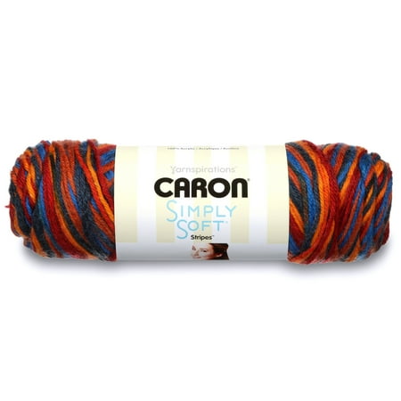 Caron Simply Soft Stripes Yarn, Martha's Vineyard