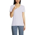 thumbnail image 3 of Lands' End Women's Relaxed Supima Cotton T-Shirt, 3 of 3