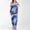 01-Blue, variant on Womens 250th Anniversary USA Scrub Set, 4th of July V-Neck Half Sleeve Top & Pants Medical Uniform for Nurses, Healthcare Workers with Pockets 03-Gold XXL